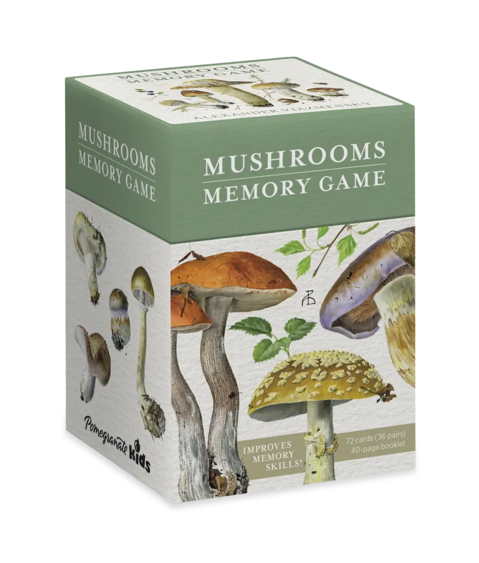 Pomegranate Mushrooms Viazmensky huskespil 36 par svampe