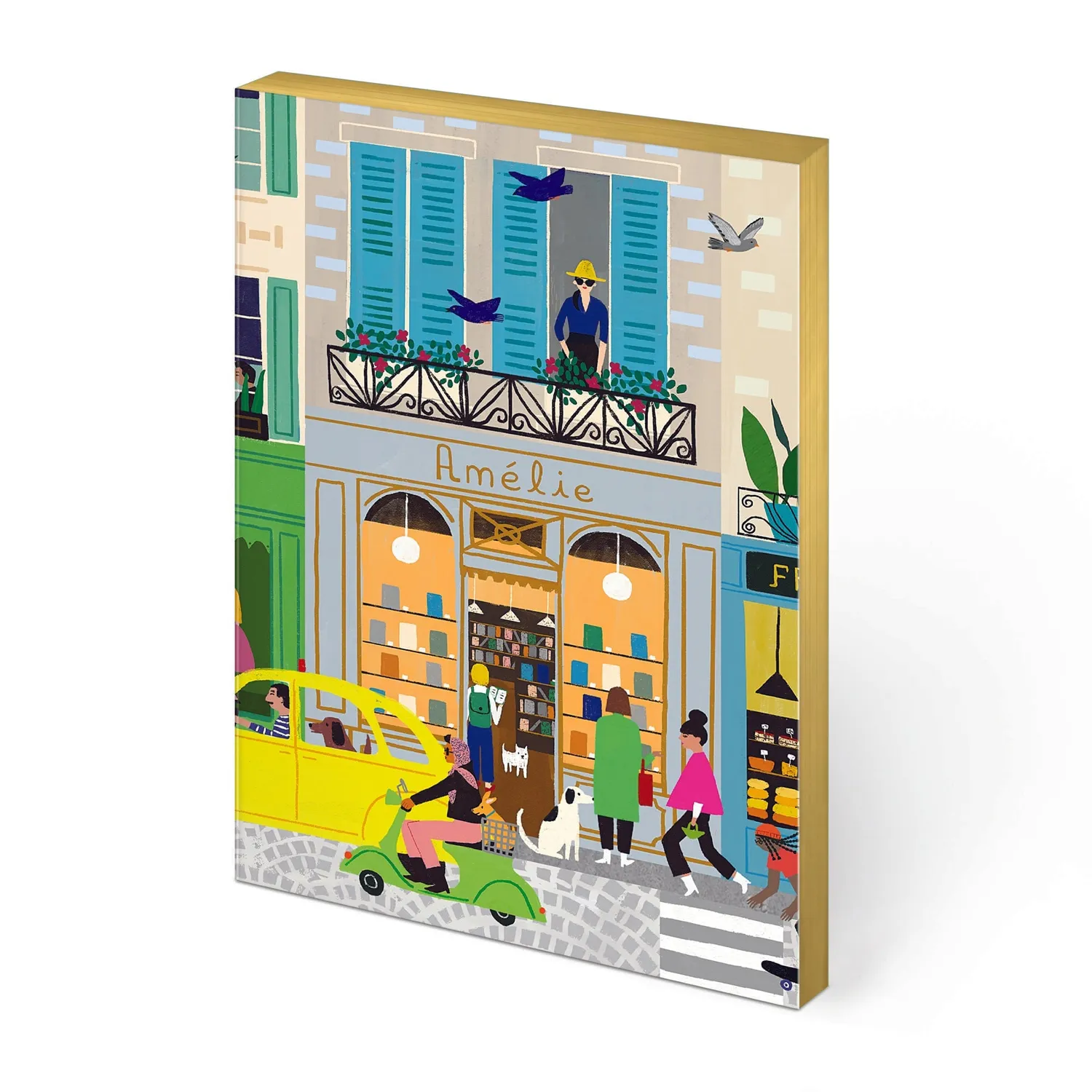 Galison Parisian Life notesbog A5 linjeret 136 sider
