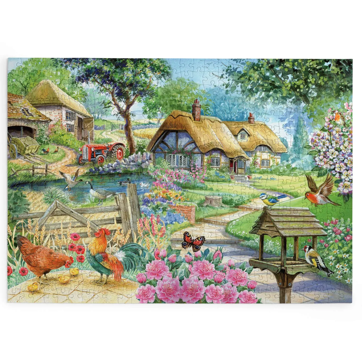 House of Puzzles BIG Country Living puslespil 500 store brikker