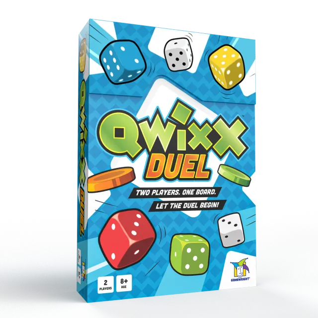 Buffalo Games Qwixx Duel terningespil 2 spillere familiespil