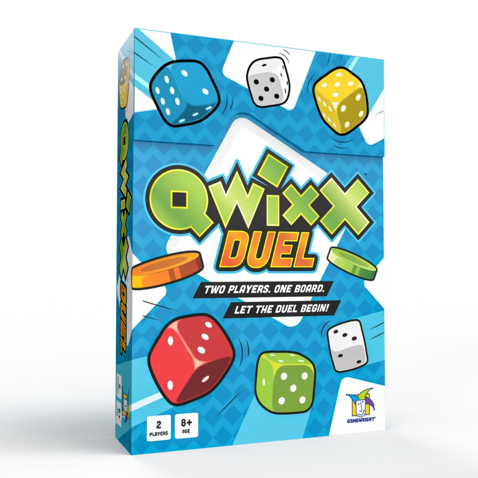 Buffalo Games Qwixx Duel terningespil 2 spillere familiespil