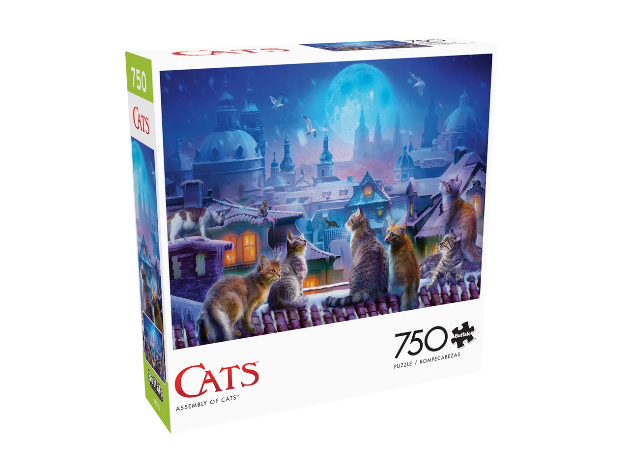 Buffalo Games Cats Assembly of Cats puslespil 750 brikker katte