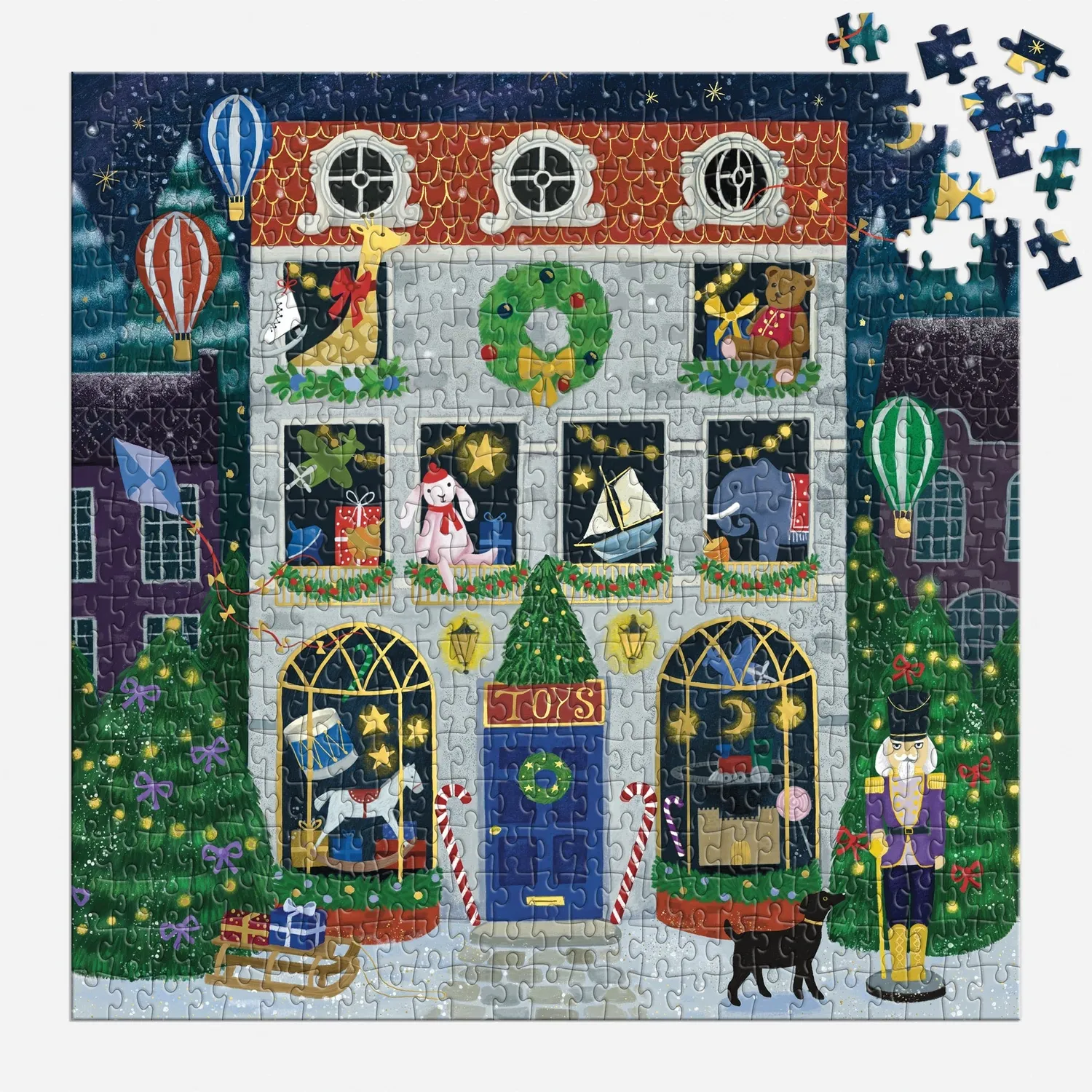 Good Puzzle Co. Twilight Toy Shop puslespil 500 brikker folie