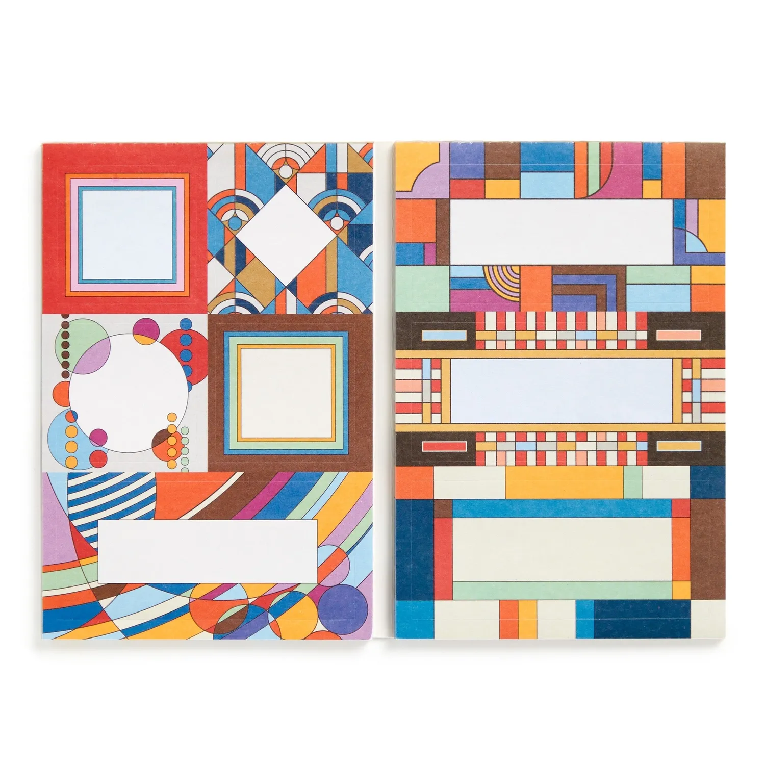 Good Puzzle Co. Frank Lloyd Wright Labels bog 80 stk geometriske