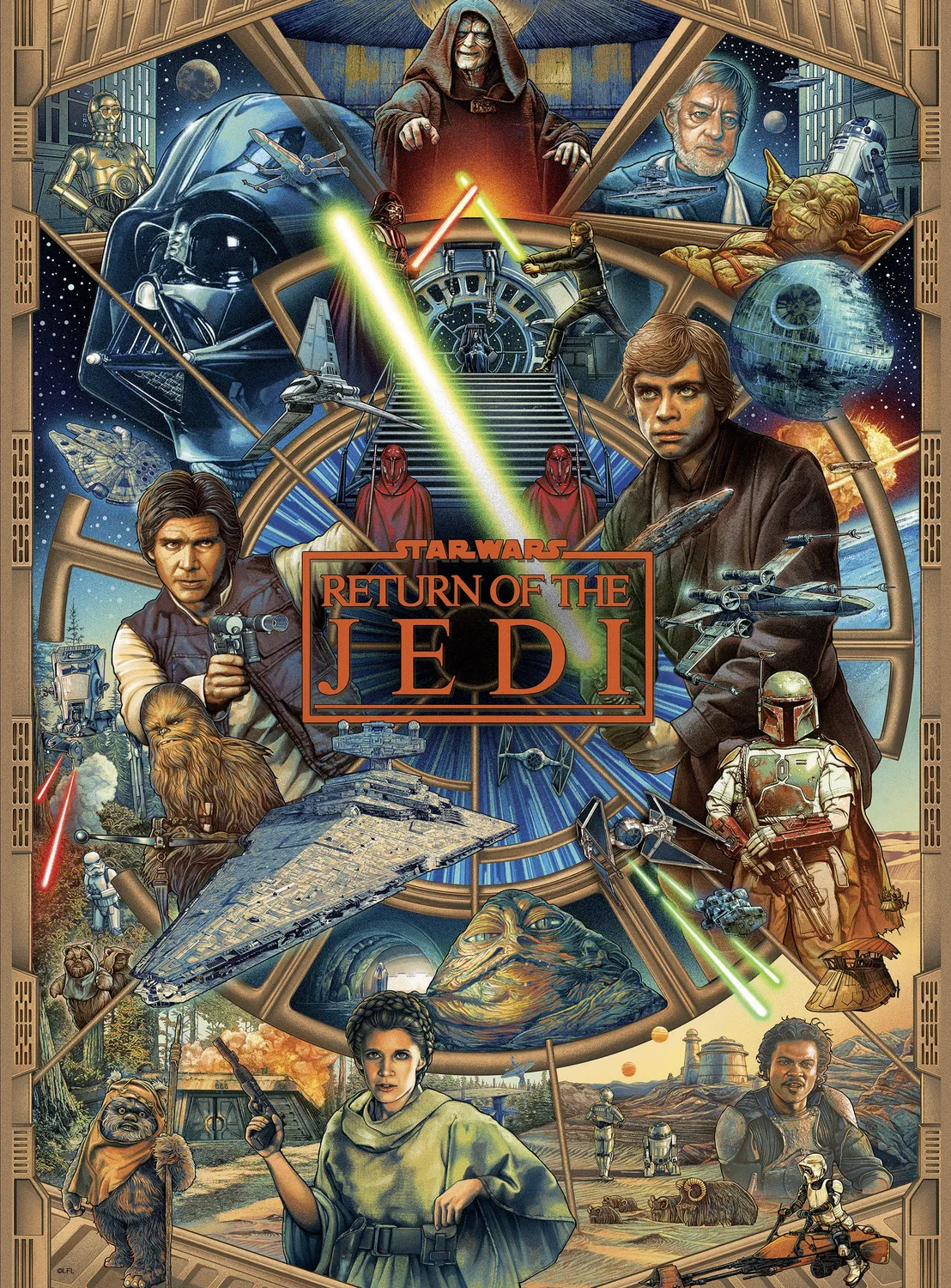 Buffalo Games Star Wars End of an Era puslespil 1000 collage