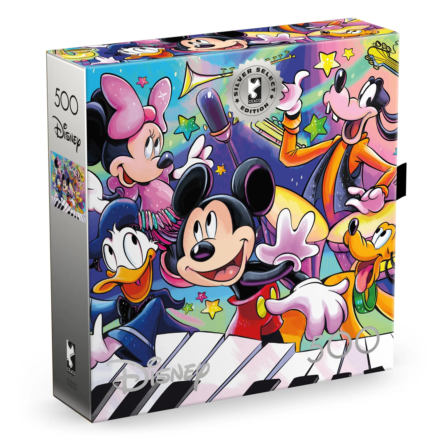 Buffalo Games Silver Select Mickey's Music puslespil 500 brikker