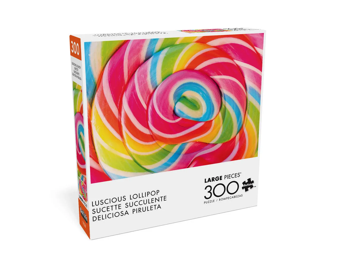Buffalo Games Luscious Lollipop puslespil 300 store brikker slik