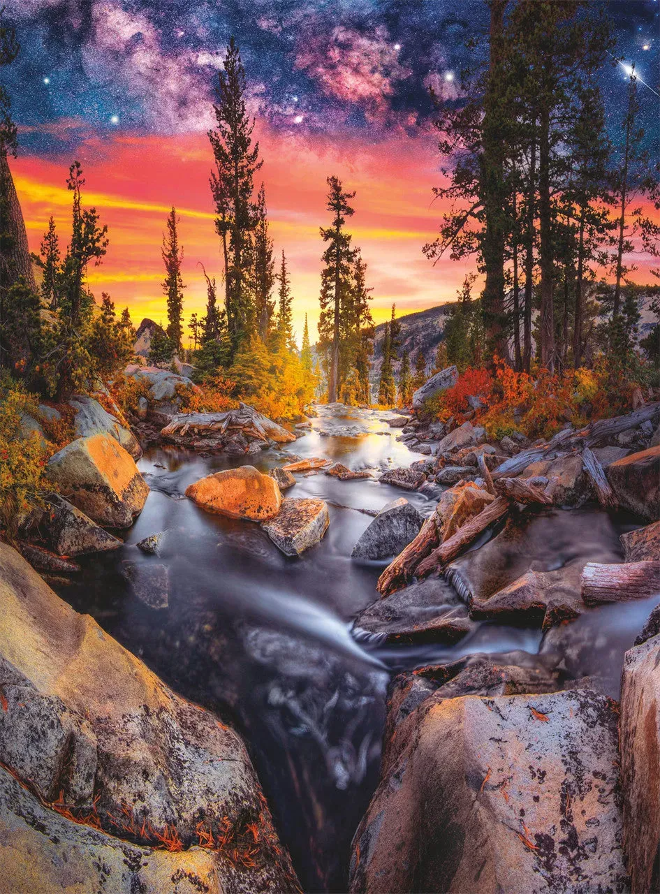 Buffalo Games Photography Forest Magic Hour puslespil 1000 skov