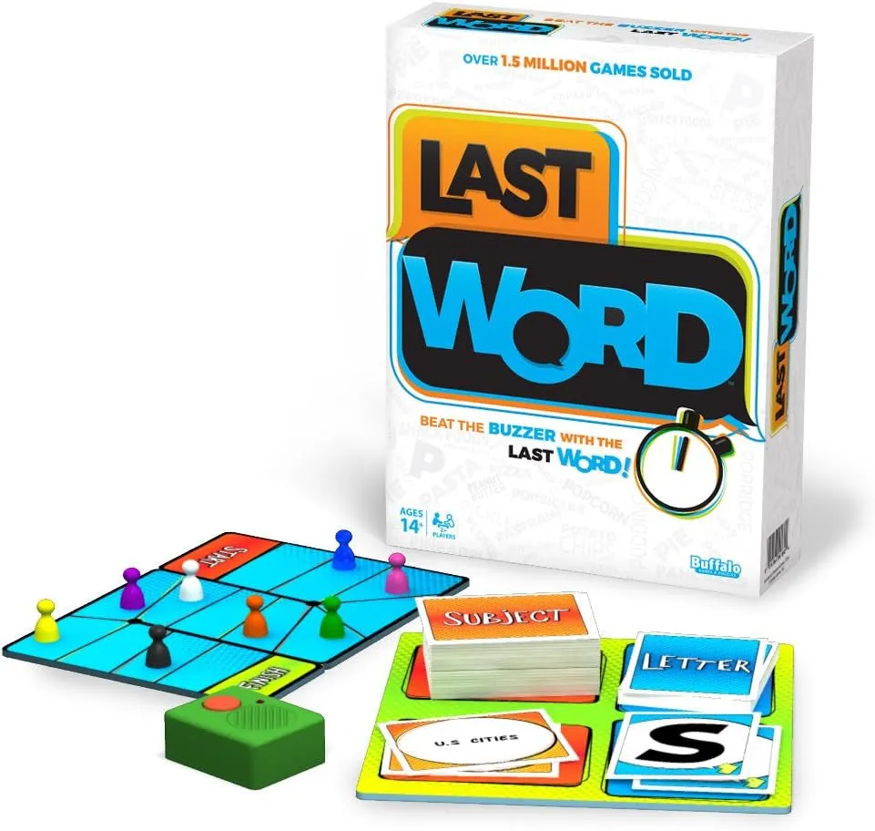Buffalo Games Last Word brætspil 2-8 spillere ordleg
