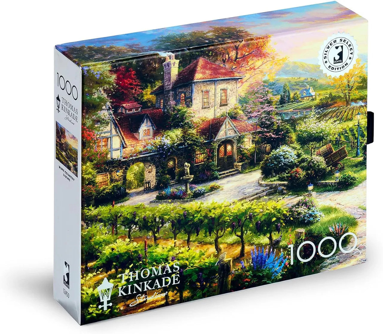 Buffalo Games Kinkade Wine Country puslespil 1000 brikker