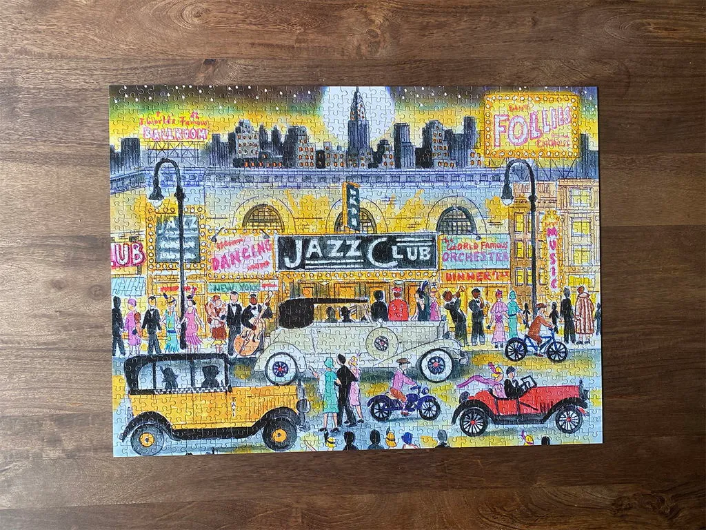 Galison Michael Storrings Jazz Age puslespil 1000 brikker