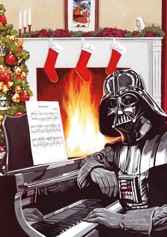 Buffalo Games Star Wars A Very Vader Christmas puslespil 300 brikker large