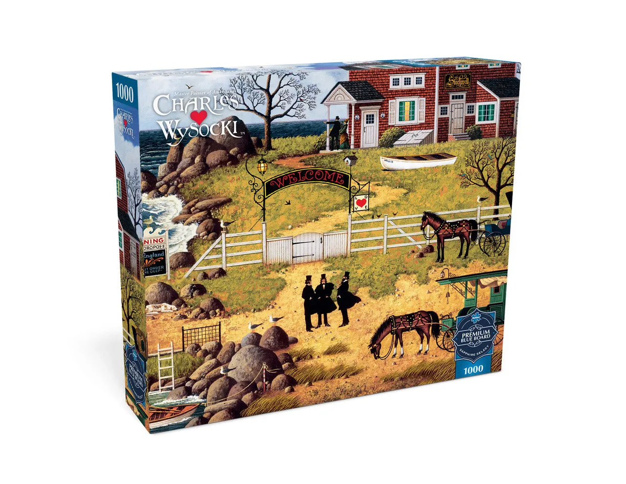 Buffalo Games Sapphire Wysocki Plan puslespil 1000 brikker americana
