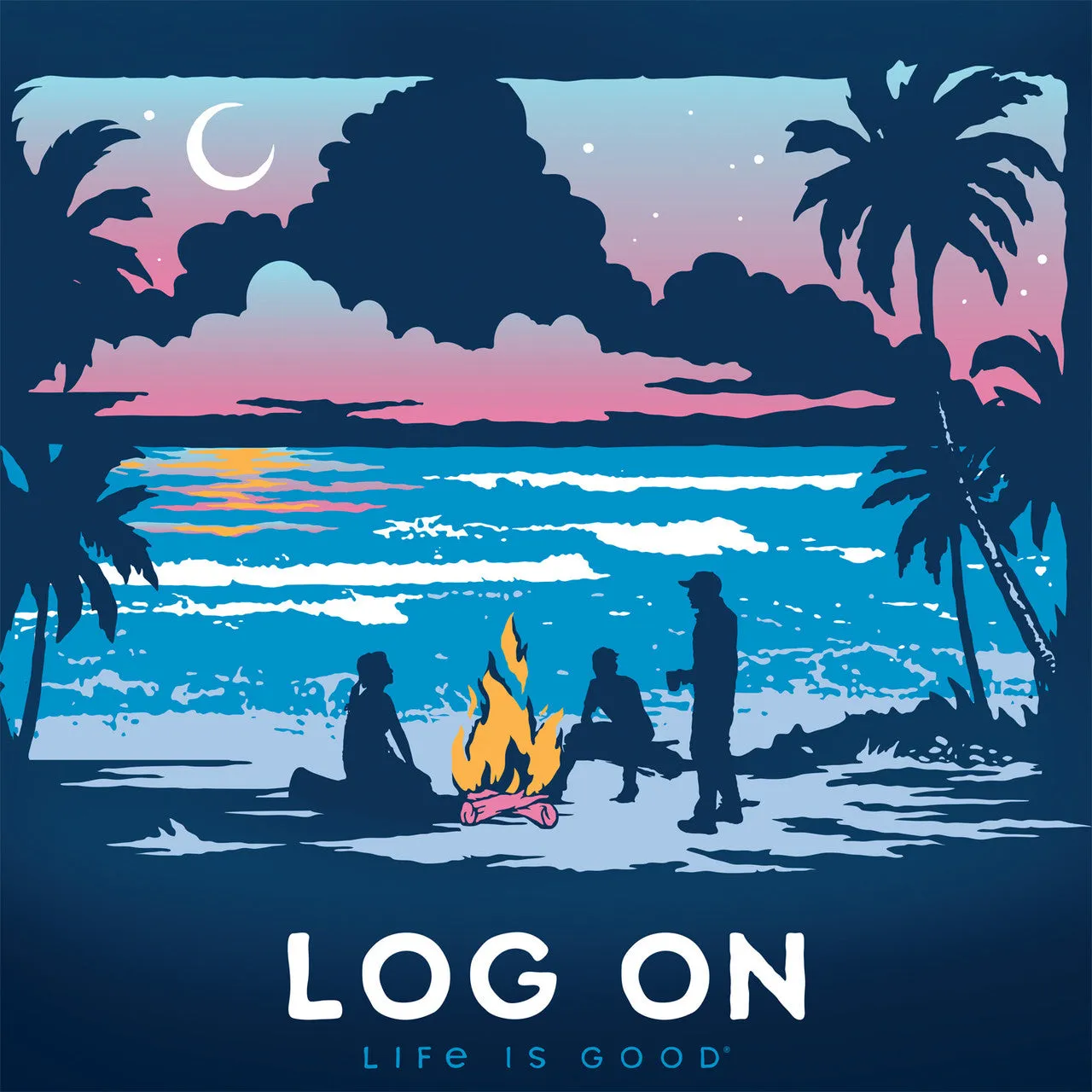 Buffalo Games Life is Good Tropical Log On puslespil 300 brikker strand
