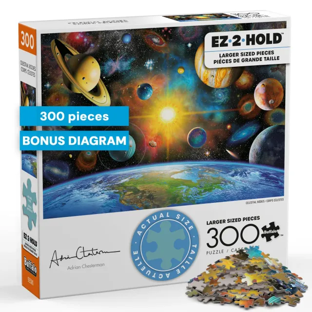 Buffalo Games Celestial Bodies puslespil 300 store brikker himmel
