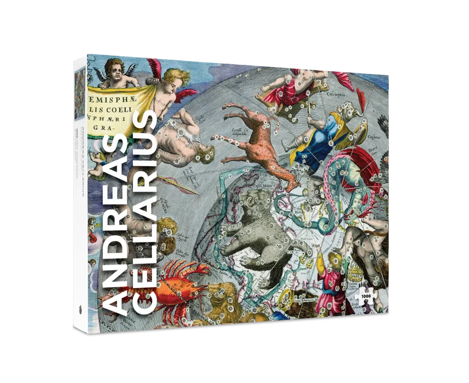 Pomegranate Andreas Cellarius Celestial Atlas puslespil 1000 brikker