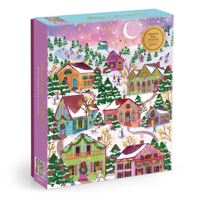 Joy Laforme Snowcap Village puslespil 1000 brikker folie