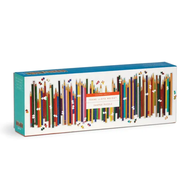 Good Puzzle Co. Frank Lloyd Wright Colored Pencils puslespil 1000 panorama