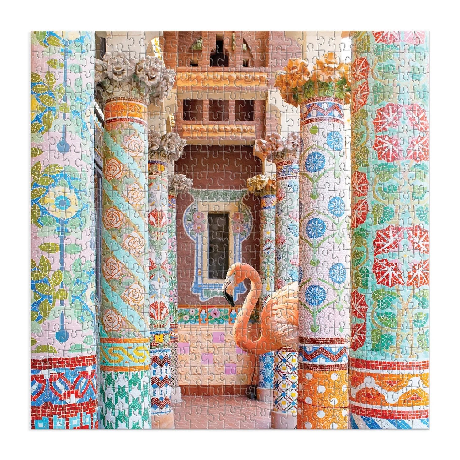 Galison Mosaic Hall puslespil 500 brikker Barcelona