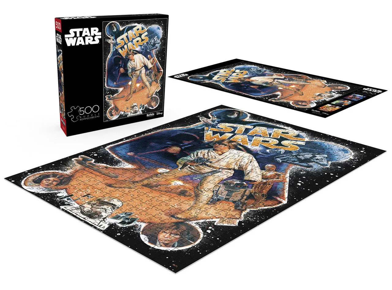 Buffalo Games Skywalkers First Shot puslespil 500 brikker Star Wars