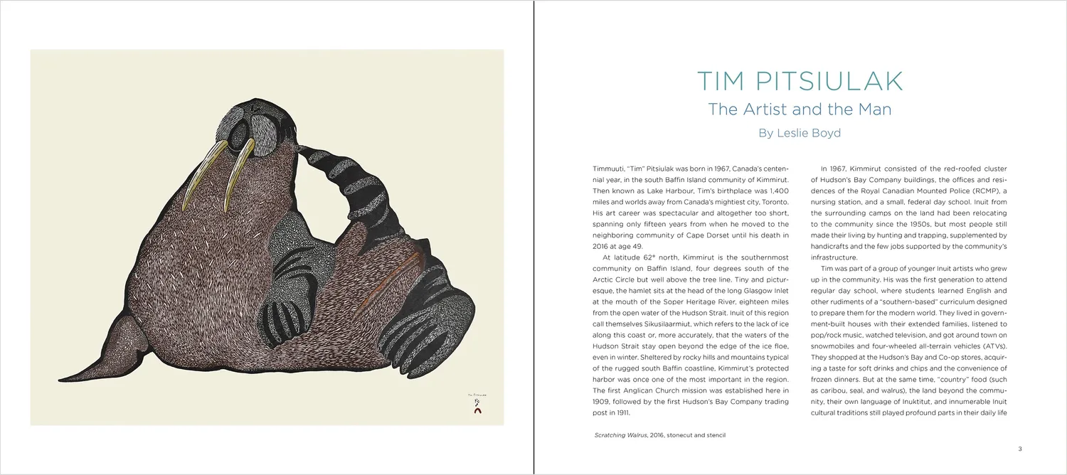 Pomegranate Tim Pitsiulak Drawings and Prints from Cape Dorset bog – inuitkunst