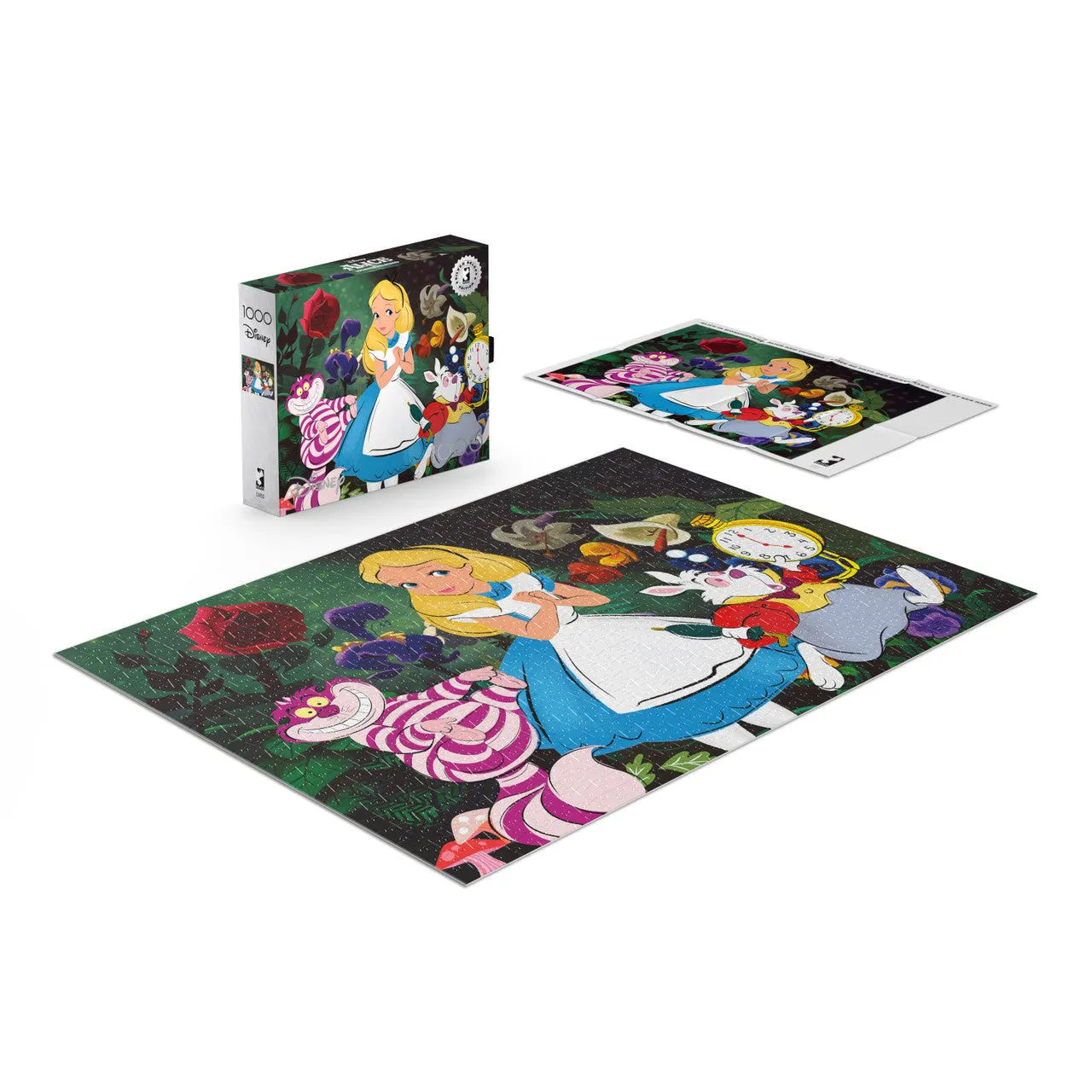 Buffalo Games Silver Select Alice and Friends puslespil 1000 Disney