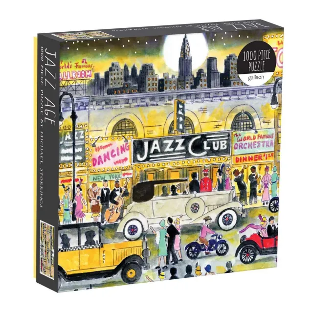 Galison Michael Storrings Jazz Age puslespil 1000 brikker