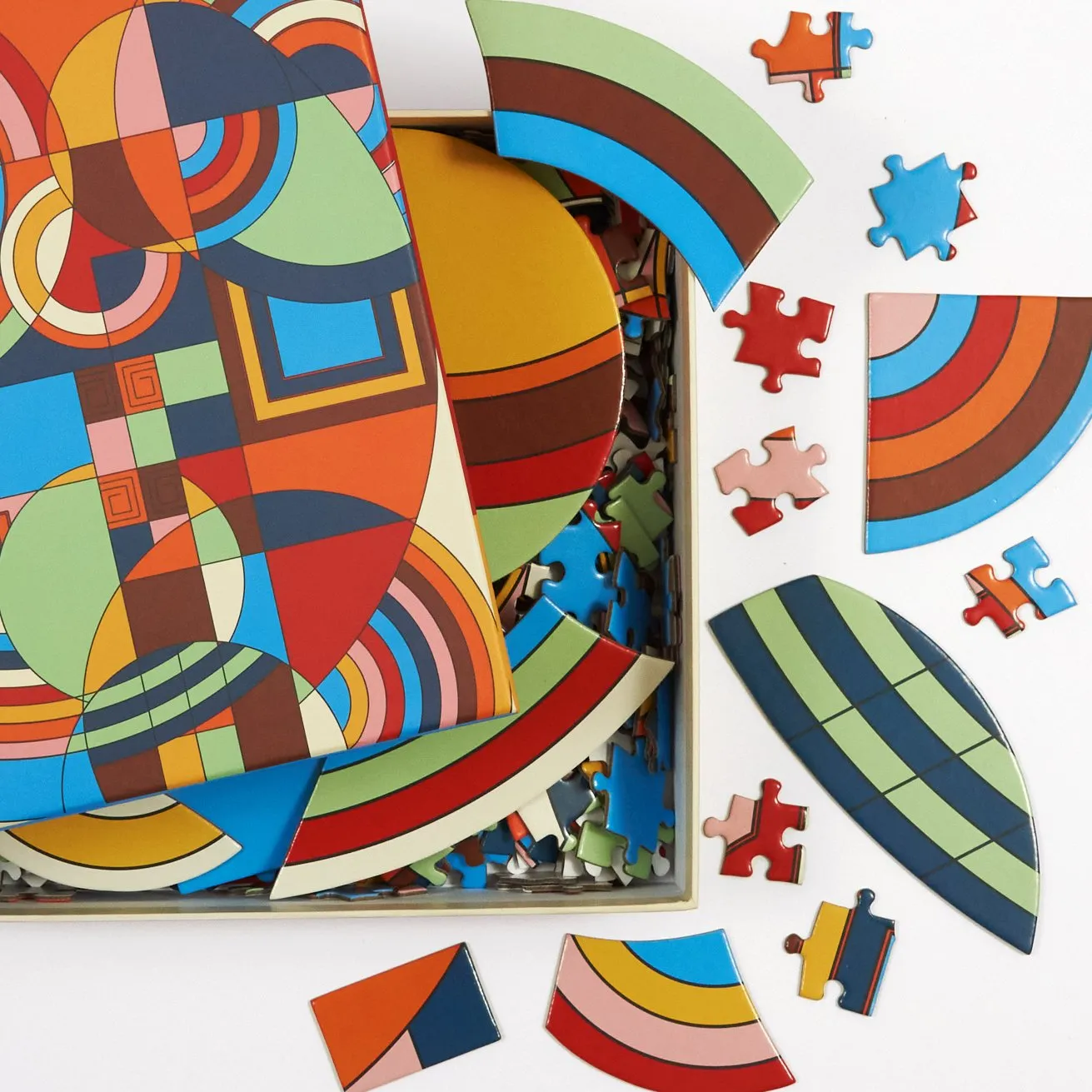 Galison Hoffman House Rug puslespil 500 brikker geometrisk