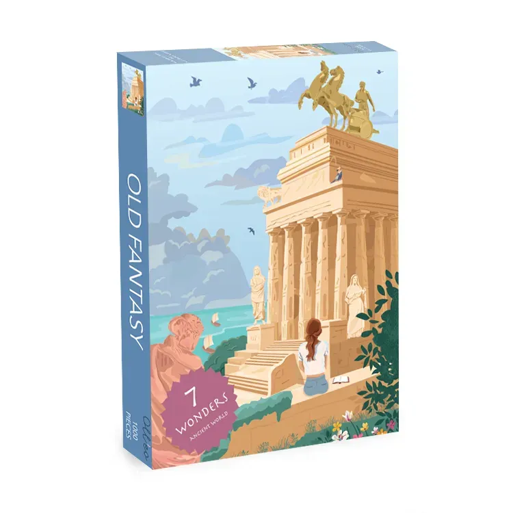 Olleo Mausoleum Halicarnassus puslespil 1000 brikker