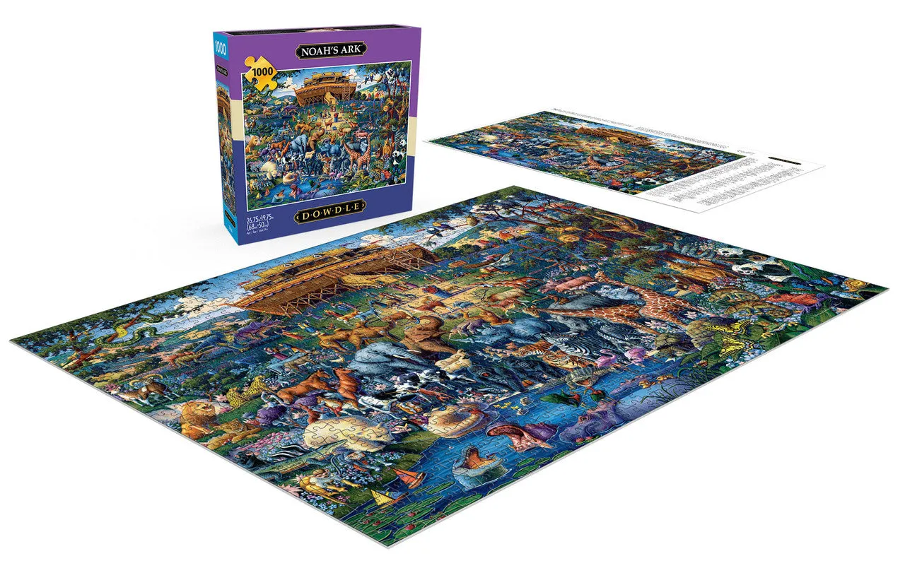 Buffalo Games Eric Dowdle Noahs Ark puslespil 1000 dyr
