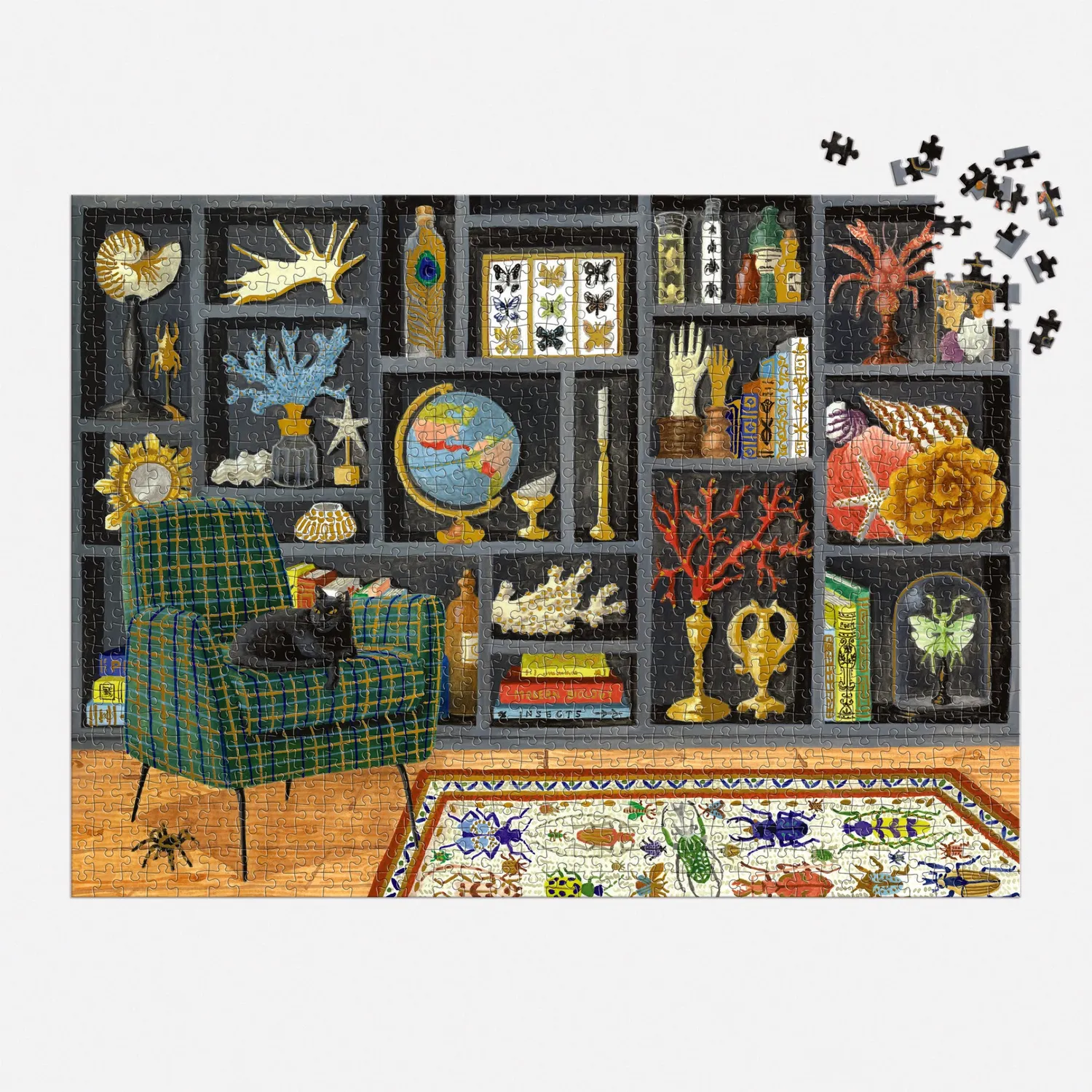 Good Puzzle Co. Eclectic Treasures puslespil 1000 folie