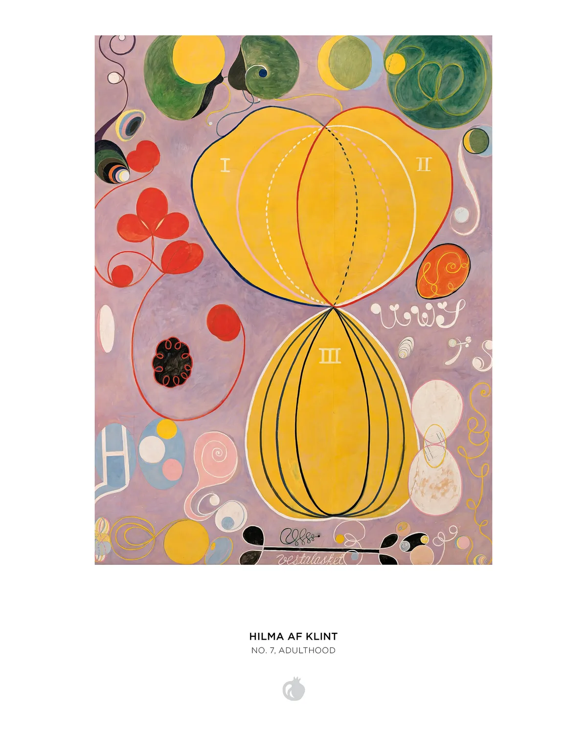 Pomegranate Hilma af Klint No.7 Adulthood puslespil 500 brikker