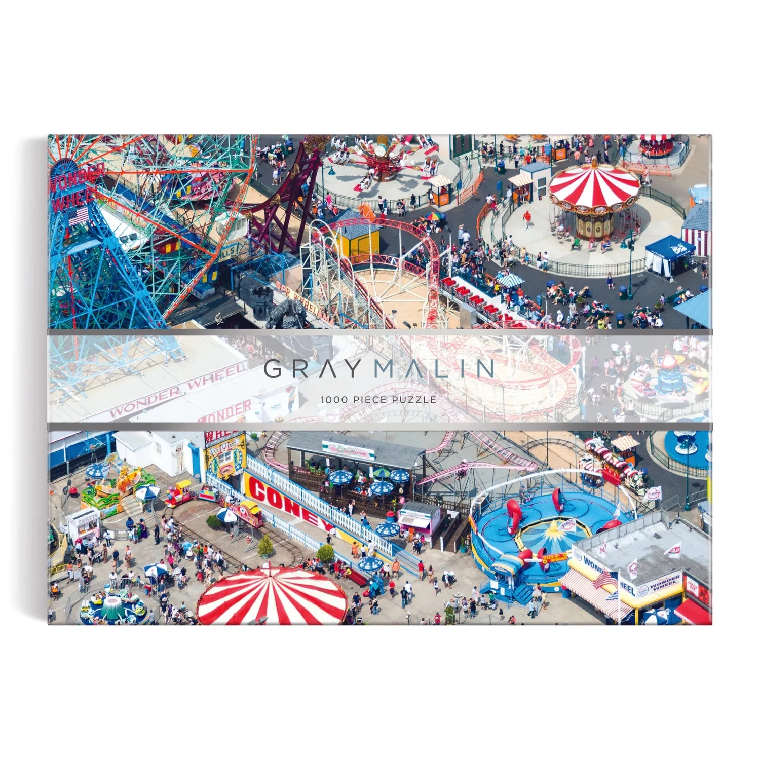 Galison Gray Malin Coney Island puslespil 1000 brikker foto