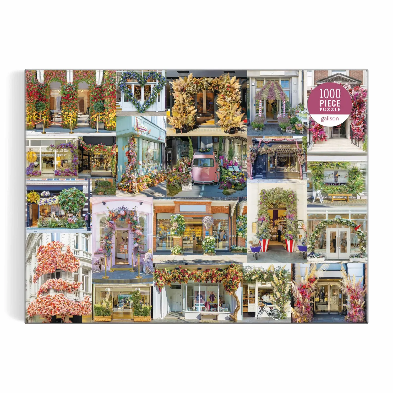 Galison London in Bloom puslespil 1000 brikker blomster