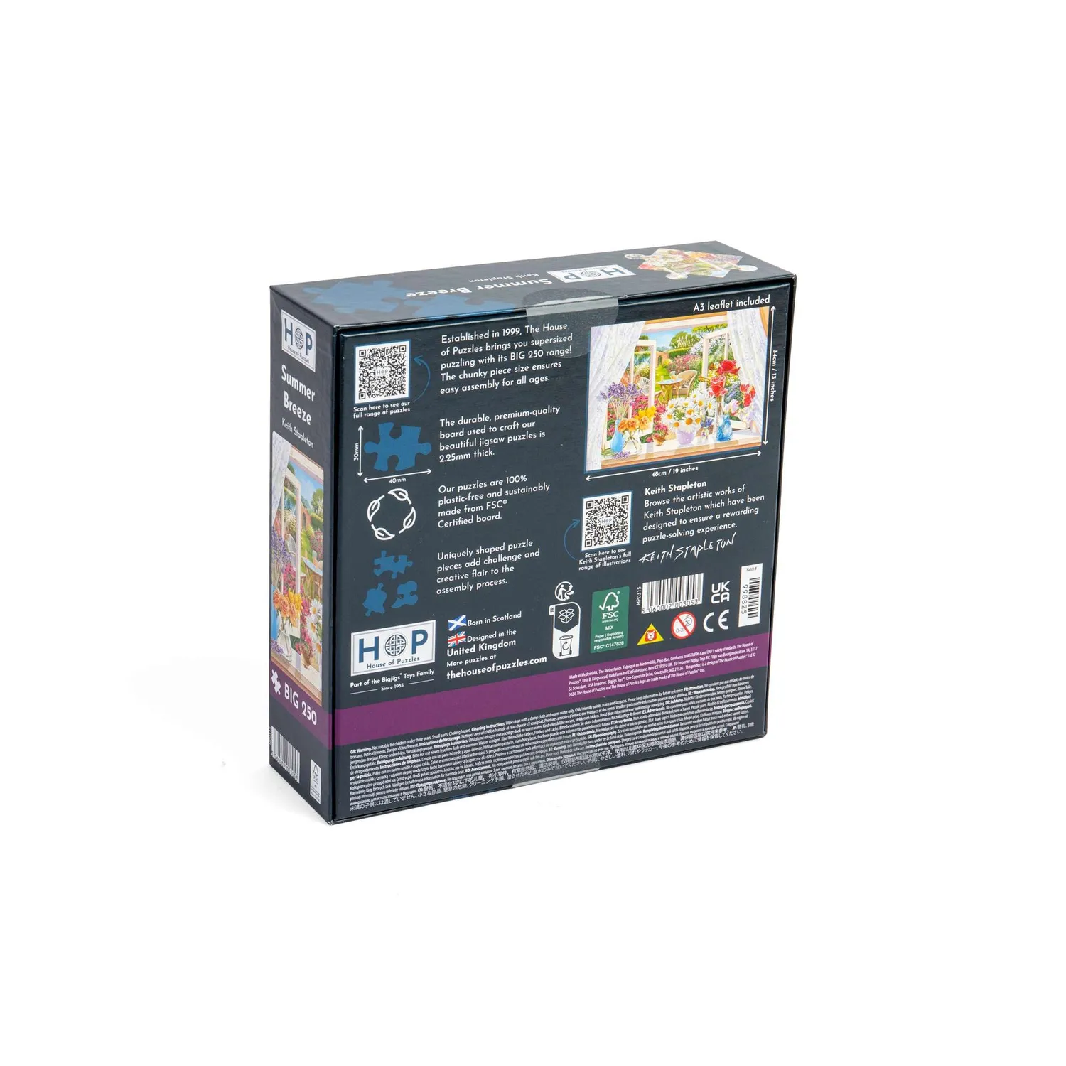 House of Puzzle BIG Summer Breeze puslespil 250 sommer