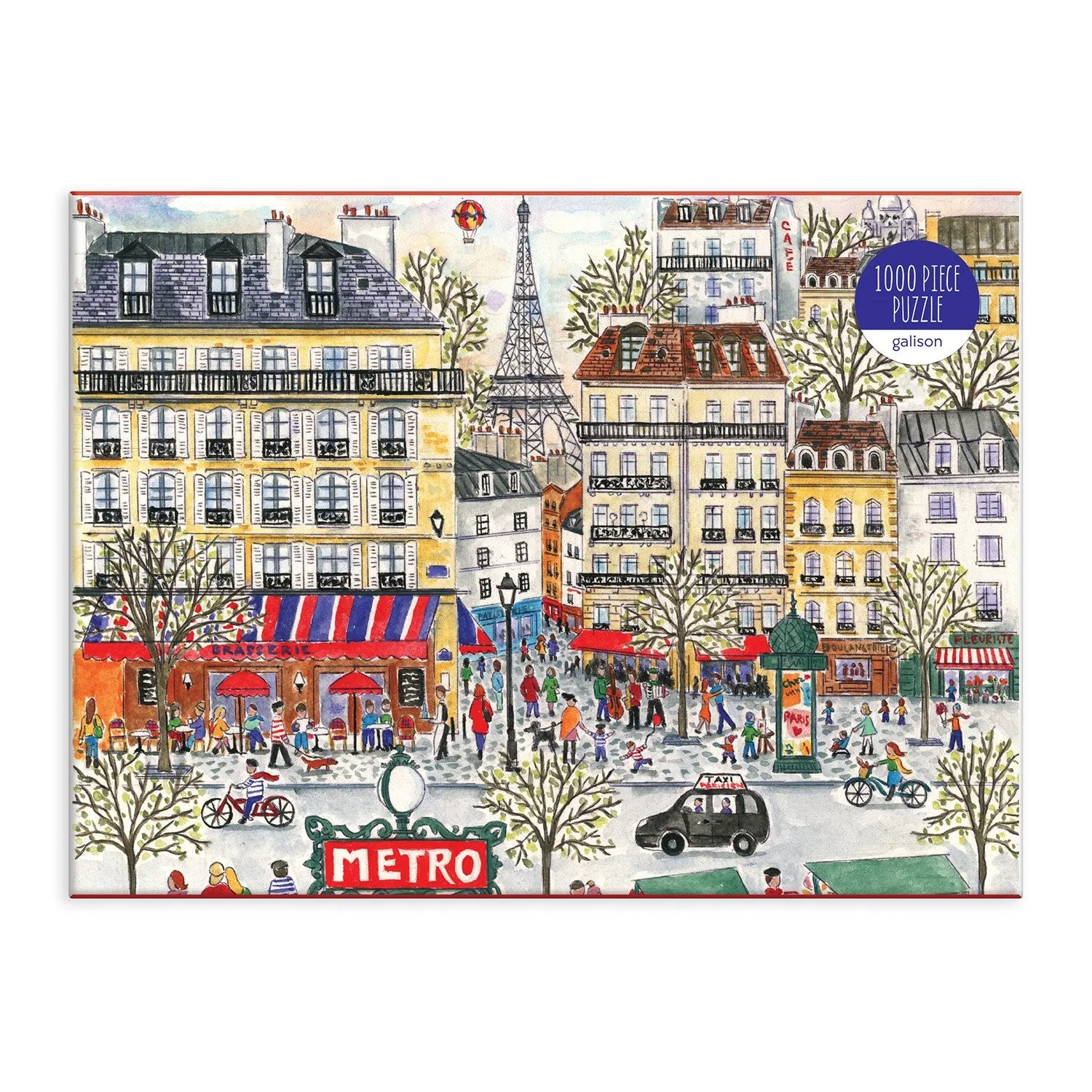 Good Puzzle Co. Michael Storrings Paris puslespil 1000 brikker bymotiv