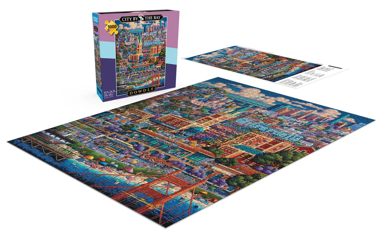 Buffalo Games Eric Dowdle City By The Bay puslespil 1000 brikker