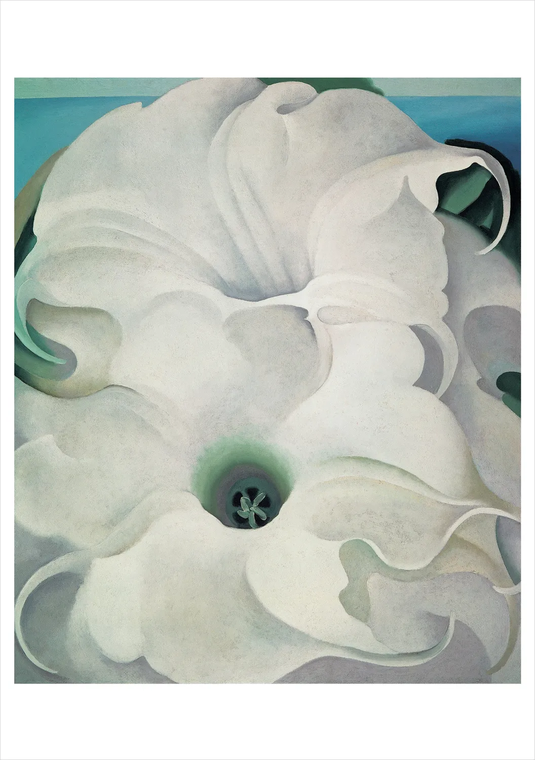 Pomegranate Georgia O'Keeffe Paintings kortmappe 10 kort blomst