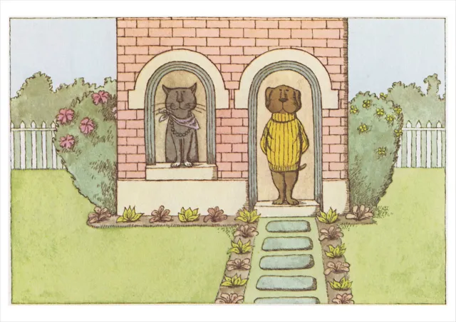 Pomegranate Edward Gorey Sam and Emma kort humor