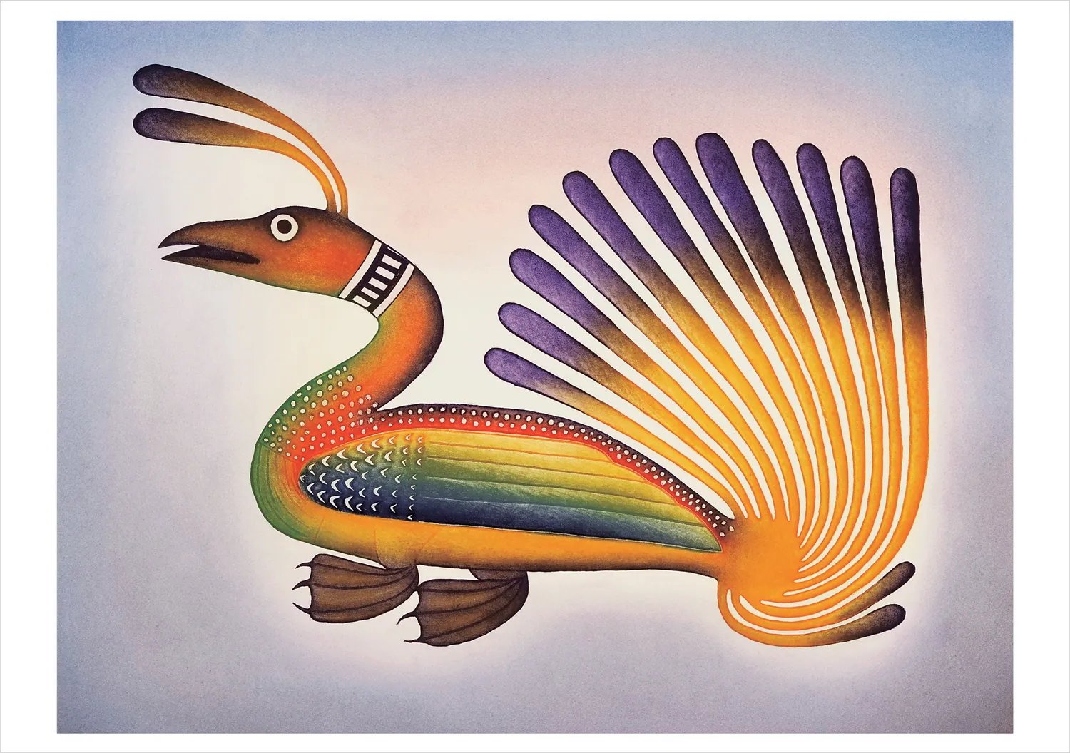 Pomegranate Birds of Cape Dorset kortæske 20 kort