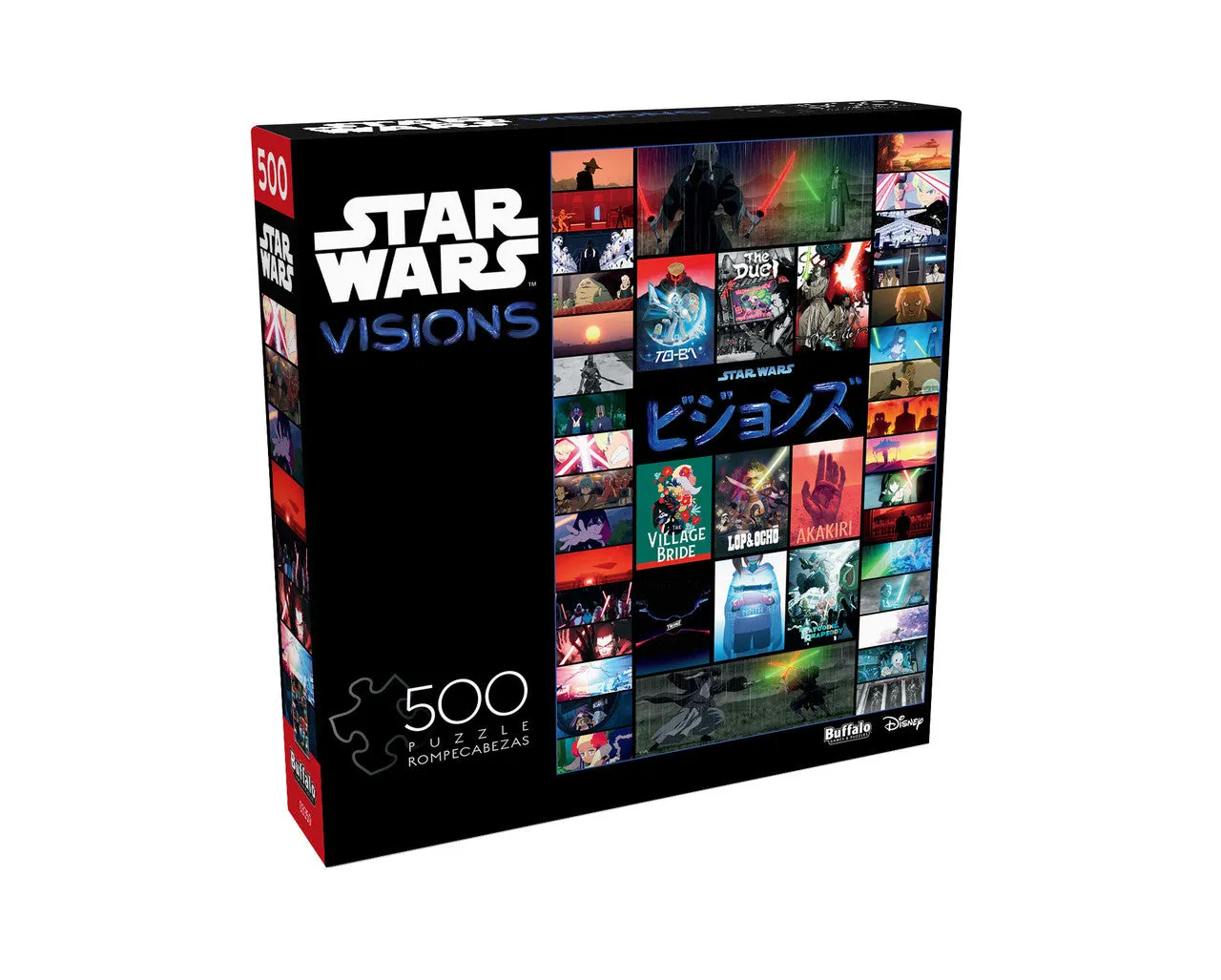 Buffalo Games Star Wars Visions puslespil 500 brikker anime