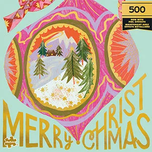 Buffalo Gold Christmas Bauble puslespil 500 brikker jul
