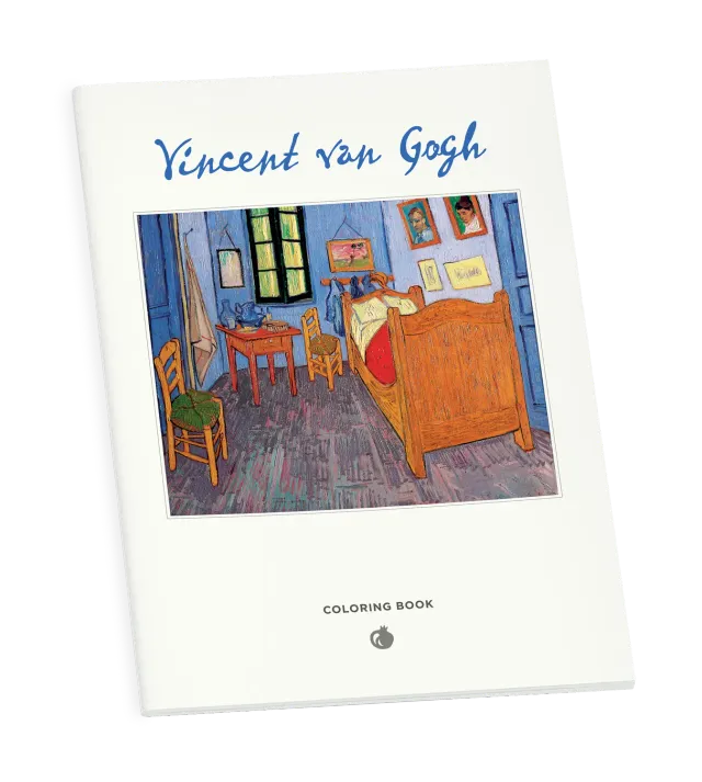 Pomegranate Vincent van Gogh malebog impressionisme