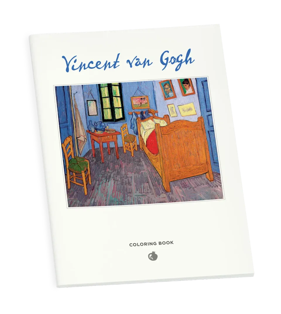 Pomegranate Vincent van Gogh malebog impressionisme