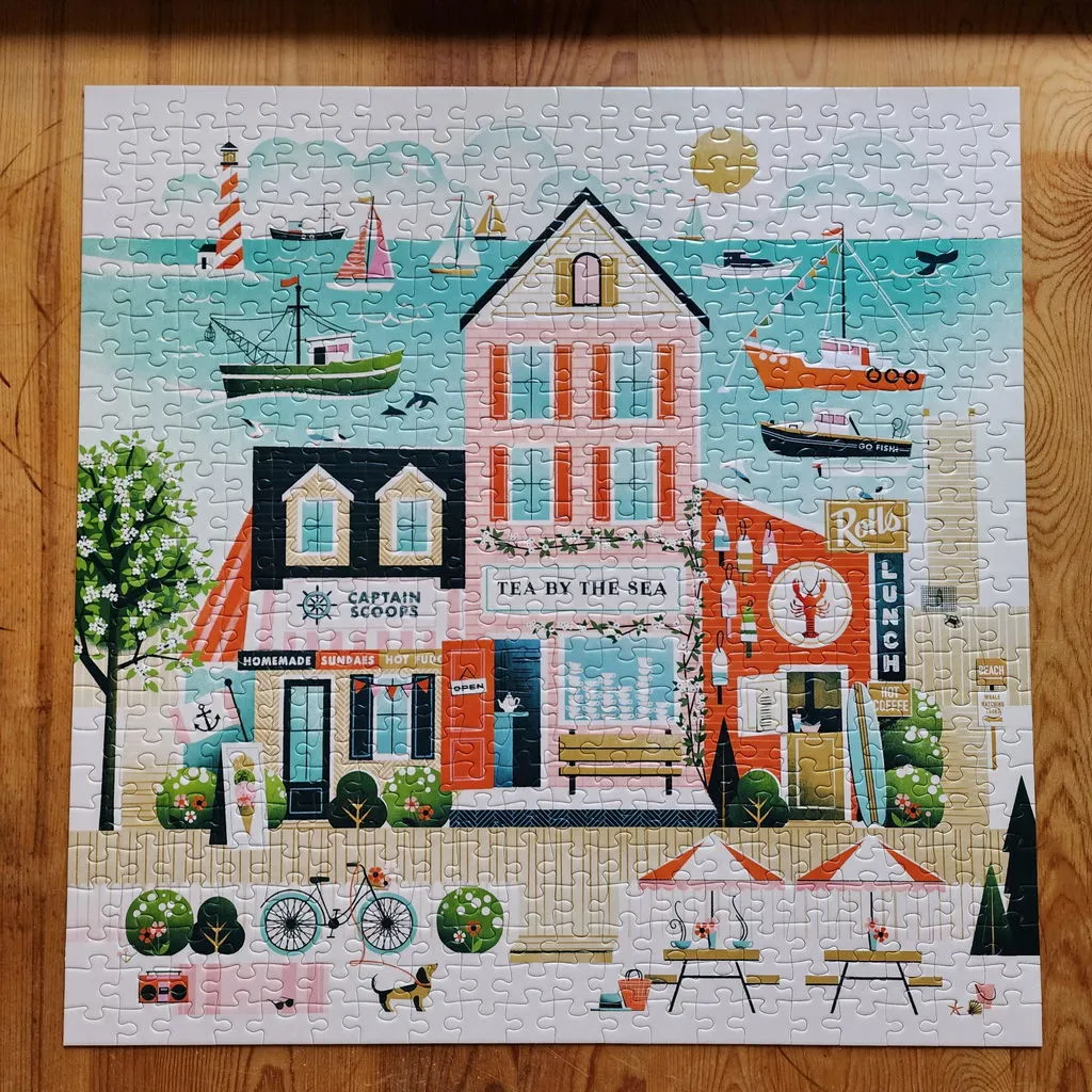 Good Puzzle Co. Moyer Beside the Sea puslespil 500 brikker