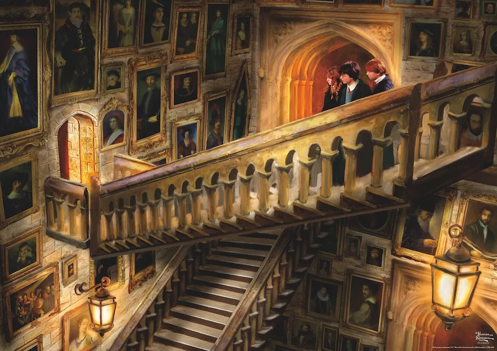 Ceaco Kinkade Grand Staircase puslespil 500 brikker Harry Potter