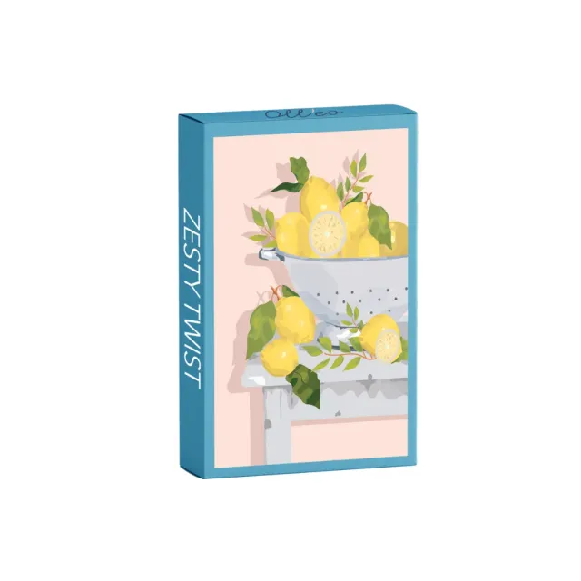Olleo Zesty Twist puslespil 99 brikker citronkurv