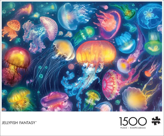 Buffalo Games Jellyfish Fantasy puslespil 1500 brikker vandmænd