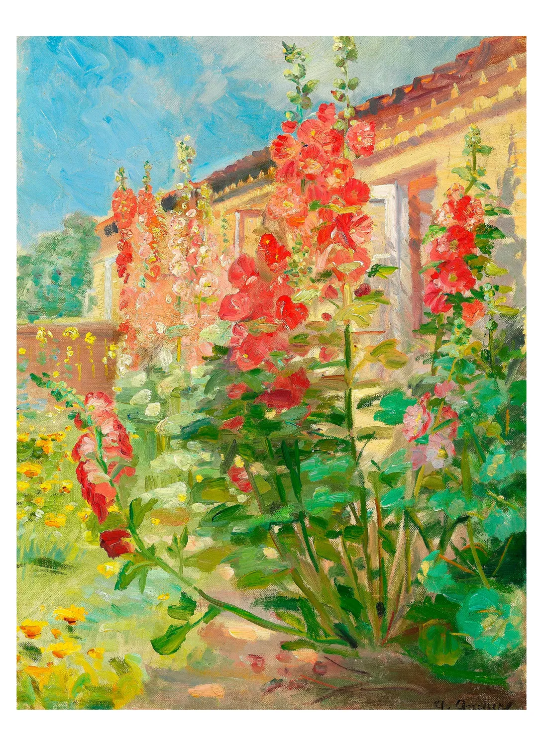 Pomegranate Gardens of the Impressionists postkortbog 26 havemotiver