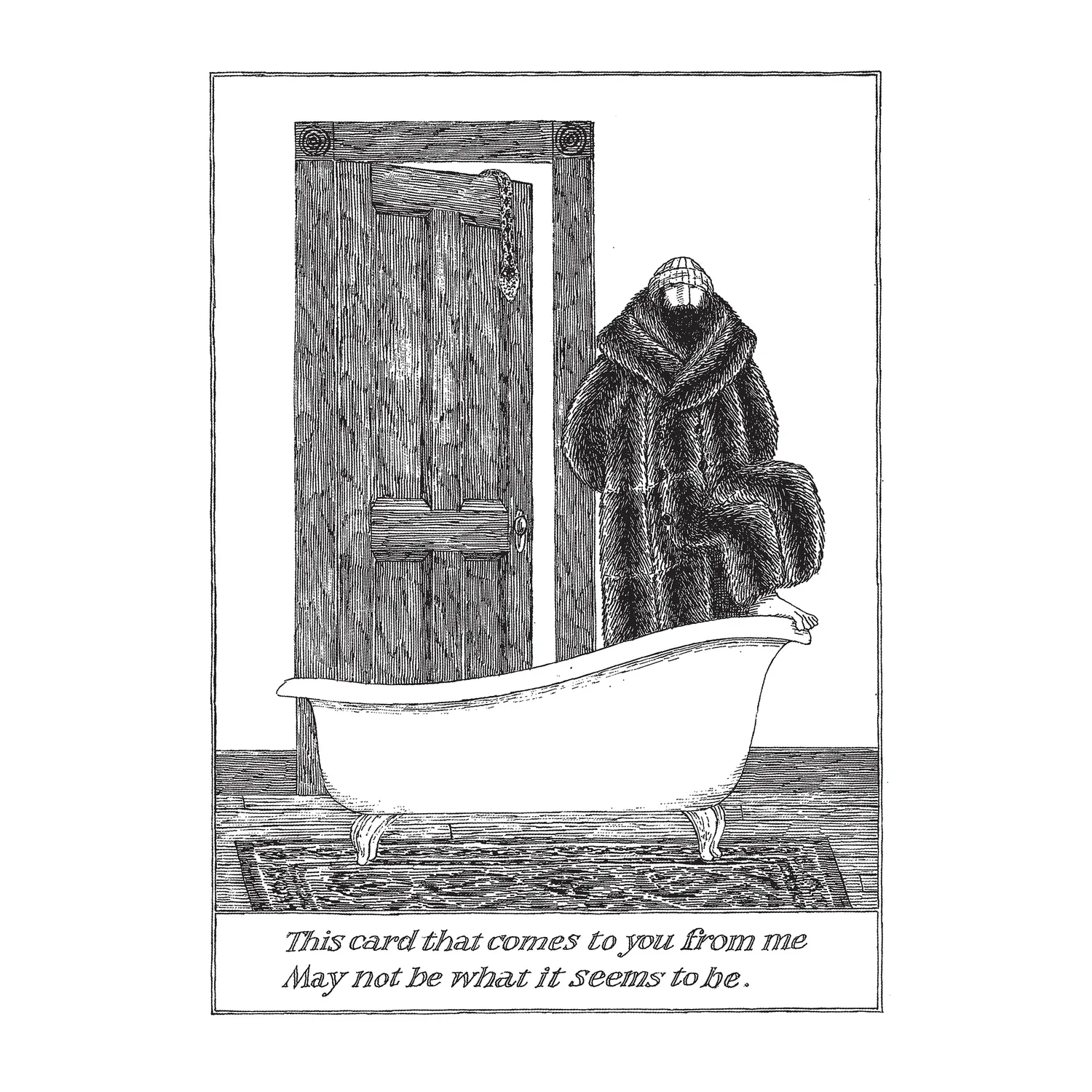 Pomegranate Edward Gorey 2027 vægkalender humor